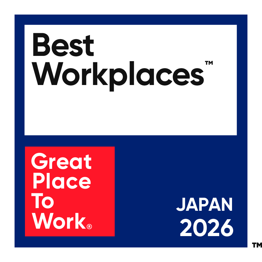 Great Place to Work® 働きがいのある会社 2026 日本版 バッジ